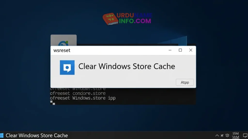 Clear Windows Store Cache